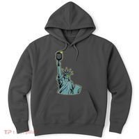 Funny Pickleball Statue Of Liberty  Hoodie thumb 0