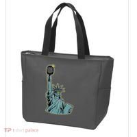 Funny Pickleball Statue Of Liberty  Tote Bag thumb 3