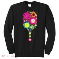 Flowers Pickleball Sports Racquet Racket Paddle Sweatshirt thumb 0