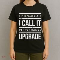 Funny Post Surgery Gag Gifts Get Well Soon Hip Replacement T-Shirt thumb 4