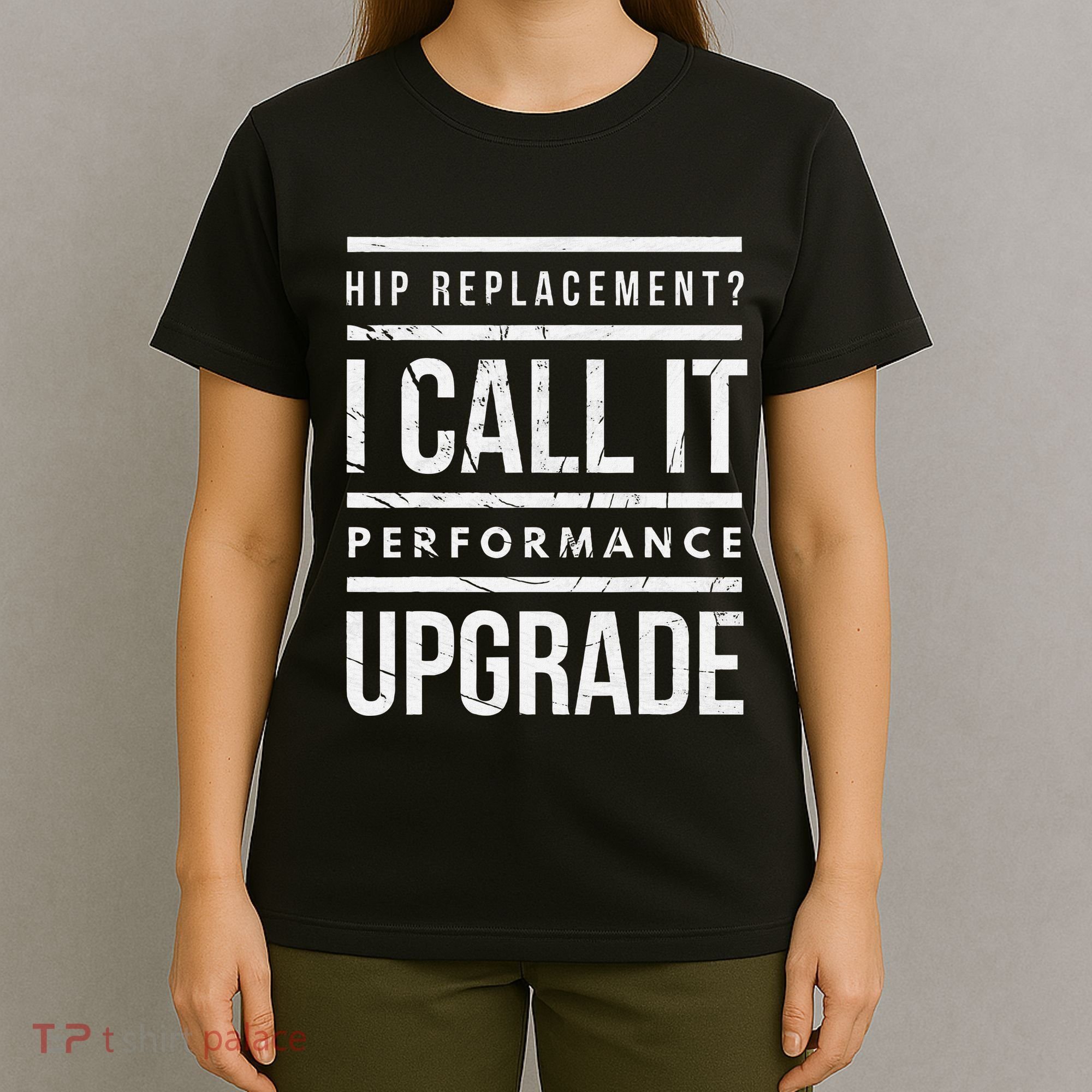 Funny Post Surgery Gag Gifts Get Well Soon Hip Replacement T-Shirt
