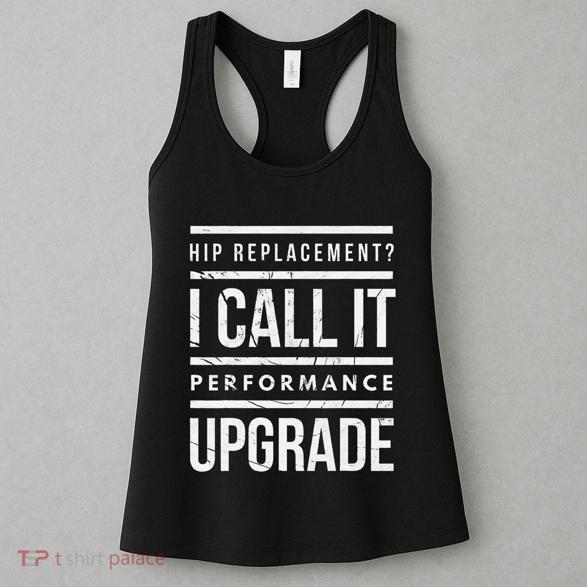Funny Post Surgery Gag Gifts Get Well Soon Hip Replacement Women's Tank Top