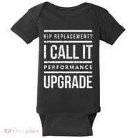 Funny Post Surgery Gag Gifts Get Well Soon Hip Replacement Baby Bodysuit thumb 0