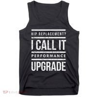 Funny Post Surgery Gag Gifts Get Well Soon Hip Replacement Tank Top thumb 0