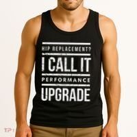 Funny Post Surgery Gag Gifts Get Well Soon Hip Replacement Tank Top thumb 3