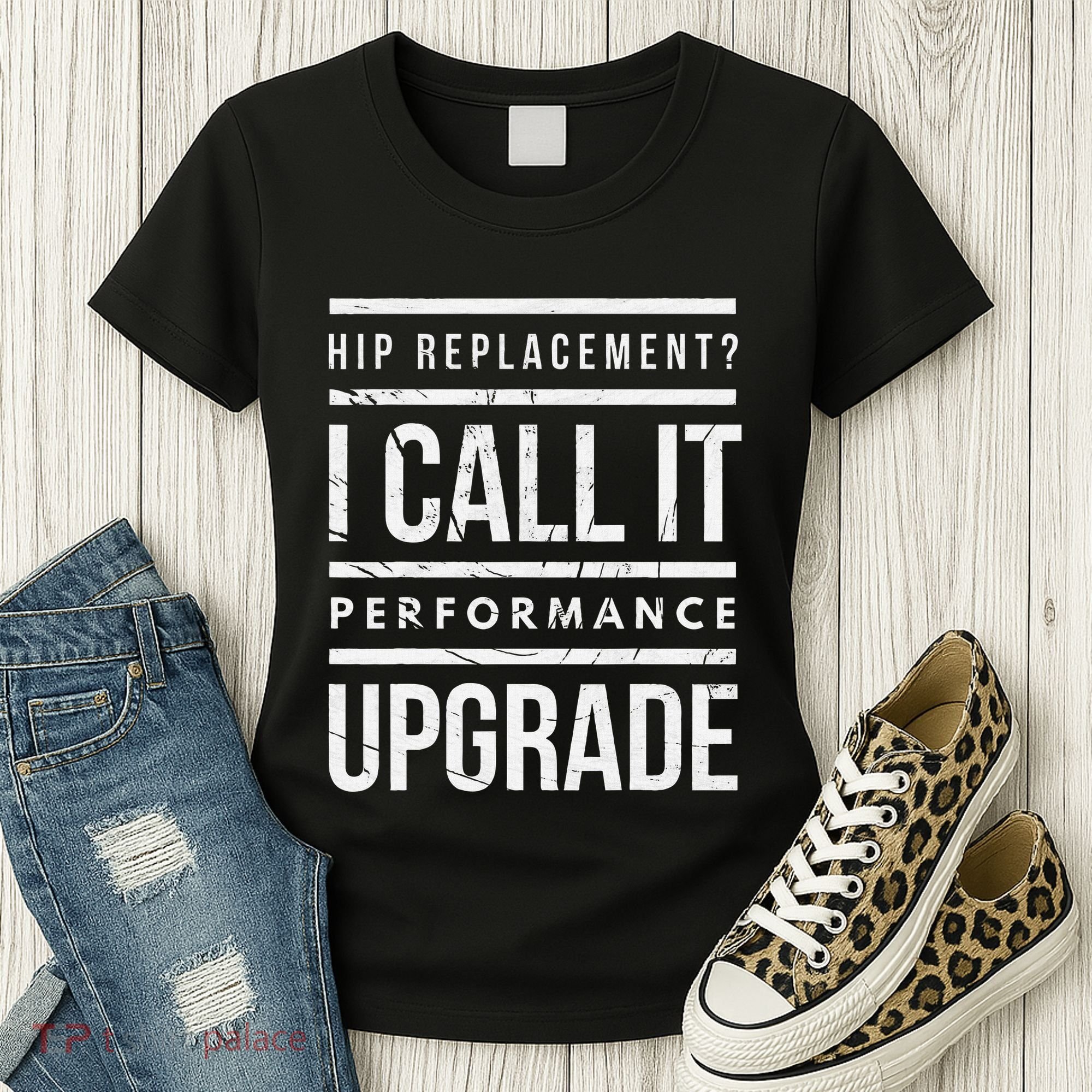 Funny Post Surgery Gag Gifts Get Well Soon Hip Replacement Women's T-Shirt