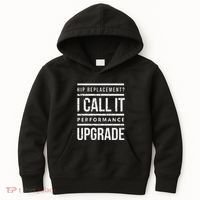 Funny Post Surgery Gag Gifts Get Well Soon Hip Replacement Kids Hoodie thumb 0