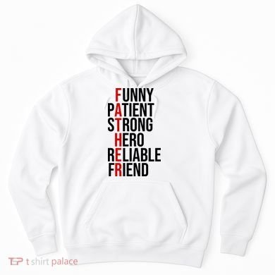 Father Patient Strong Hero Definition Dad Gift Hoodie