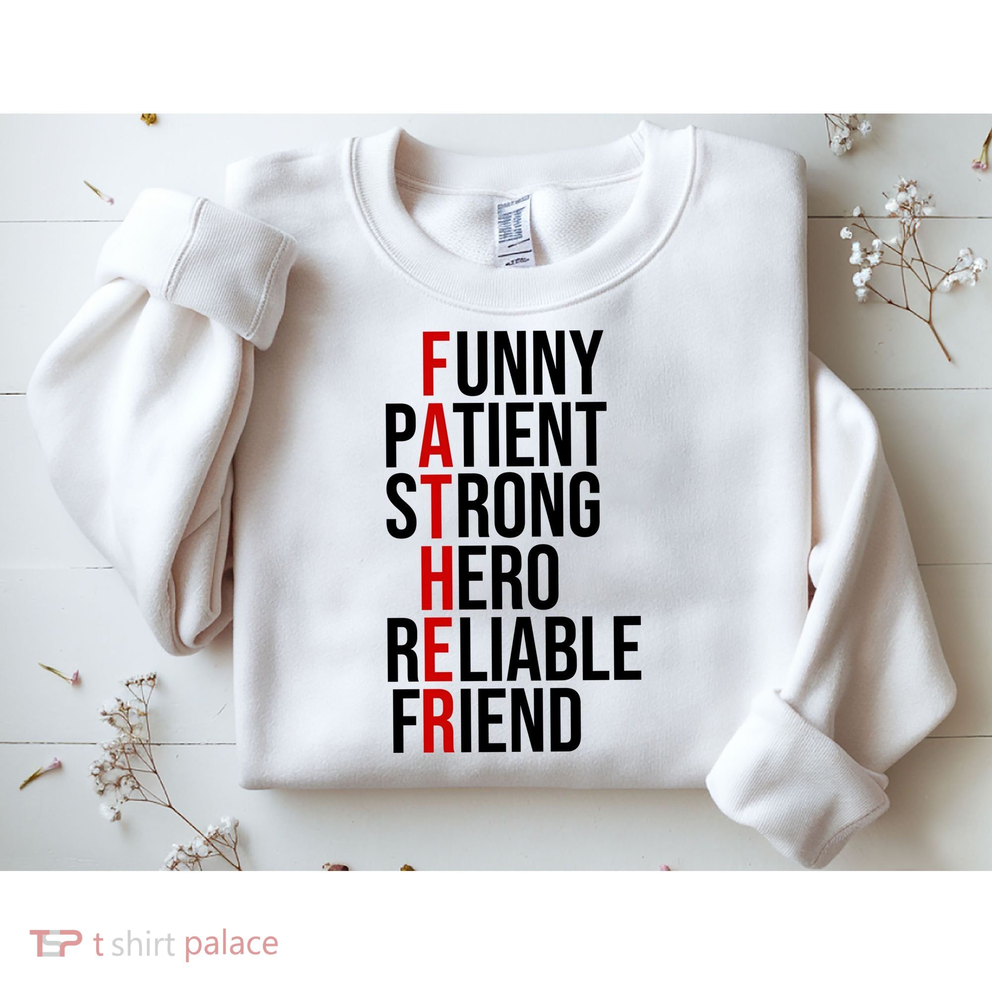 Father Patient Strong Hero Definition Dad Gift Sweatshirt