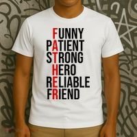 Father Patient Strong Hero Definition Dad Gift T-Shirt thumb 3
