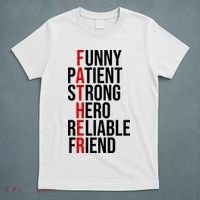 Father Patient Strong Hero Definition Dad Gift T-Shirt thumb 5