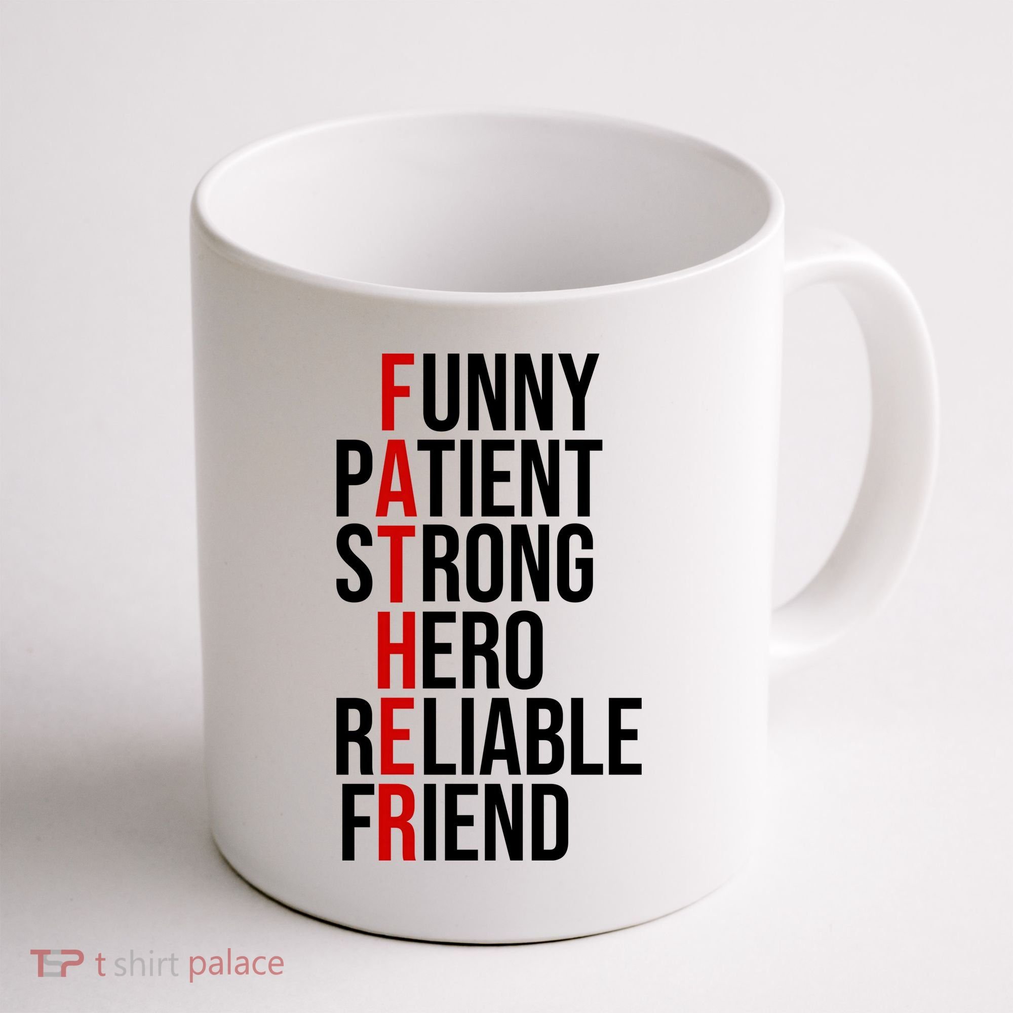 Father Patient Strong Hero Definition Dad Gift Coffee Mug