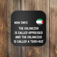 Free Palestine Support Middle East Peace Coaster thumb 0