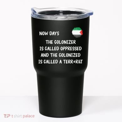 Free Palestine Support Middle East Peace Tumbler