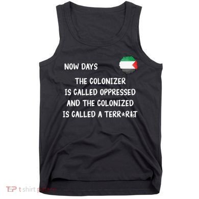 Free Palestine Support Middle East Peace Tank Top