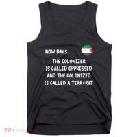 Free Palestine Support Middle East Peace Tank Top thumb 0
