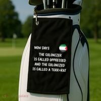 Free Palestine Support Middle East Peace Golf Towel thumb 2