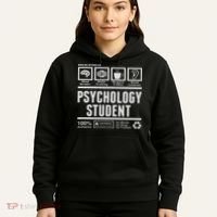 Funny Psychology Student Handling Information Hoodie thumb 5