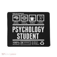 Funny Psychology Student Handling Information Mousepad thumb 0