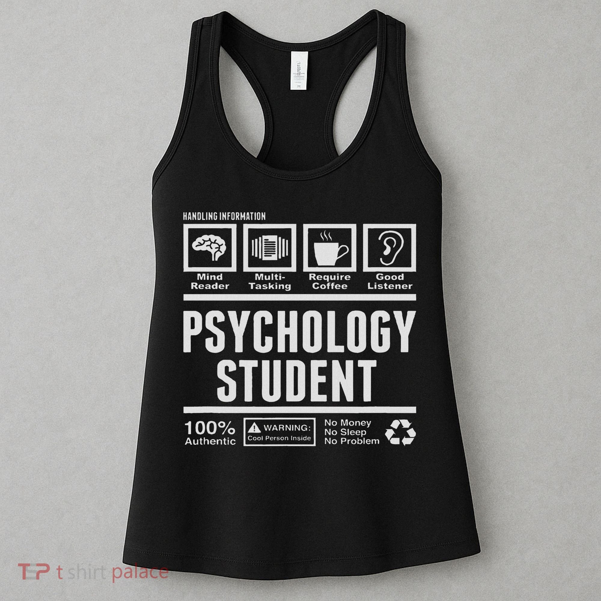 Funny Psychology Student Handling Information Women's Tank Top