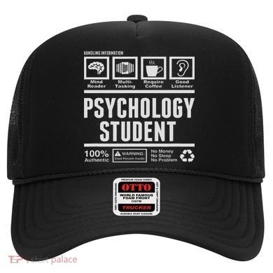 Funny Psychology Student Handling Information Hat
