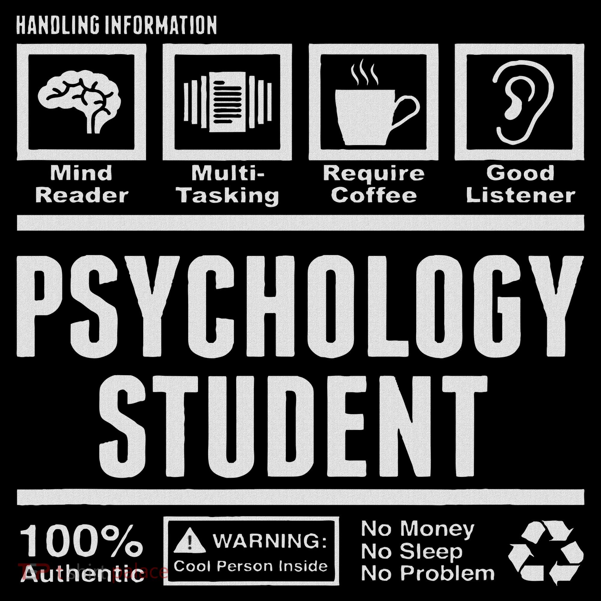 Funny Psychology Student Handling Information Toddler Hoodie