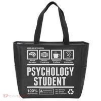 Funny Psychology Student Handling Information Tote Bag thumb 0