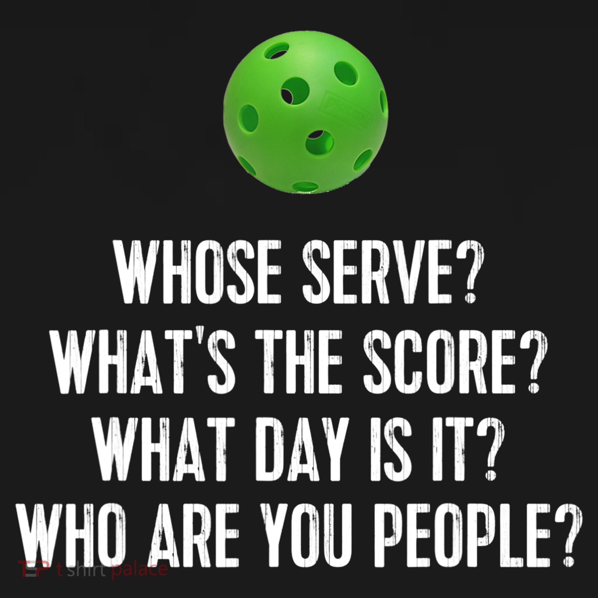 Funny Pickleball Shirt Whose Serve League Pickleball Team TShirt Sweatshirt
