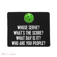 Funny Pickleball Shirt Whose Serve League Pickleball Team TShirt Mousepad thumb 0