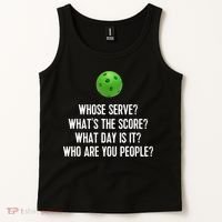 Funny Pickleball Shirt Whose Serve League Pickleball Team TShirt Tank Top thumb 2