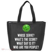 Funny Pickleball Shirt Whose Serve League Pickleball Team TShirt Tote Bag thumb 0