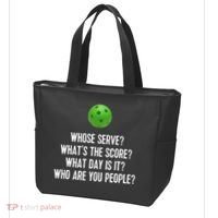 Funny Pickleball Shirt Whose Serve League Pickleball Team TShirt Tote Bag thumb 3