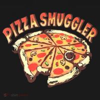 Funny Pizza Smuggler Gift For Pizza Lovers Doggie Tank thumb 4
