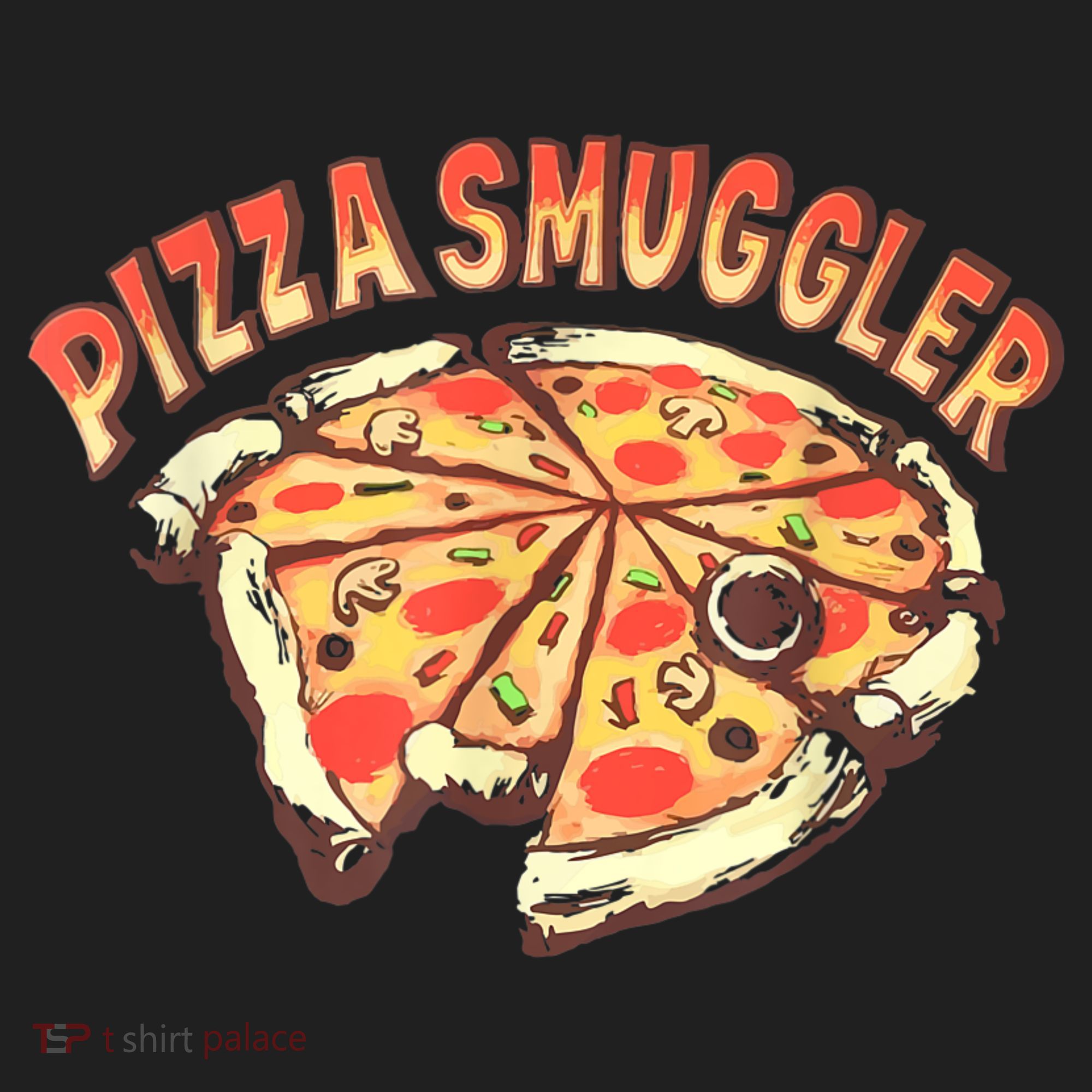 Funny Pizza Smuggler Gift For Pizza Lovers Hat
