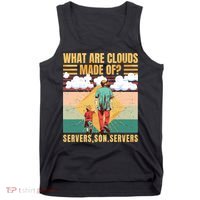 Funny Programmer Software Developer Computer Engineer Nerd Vintage Tank Top thumb 0