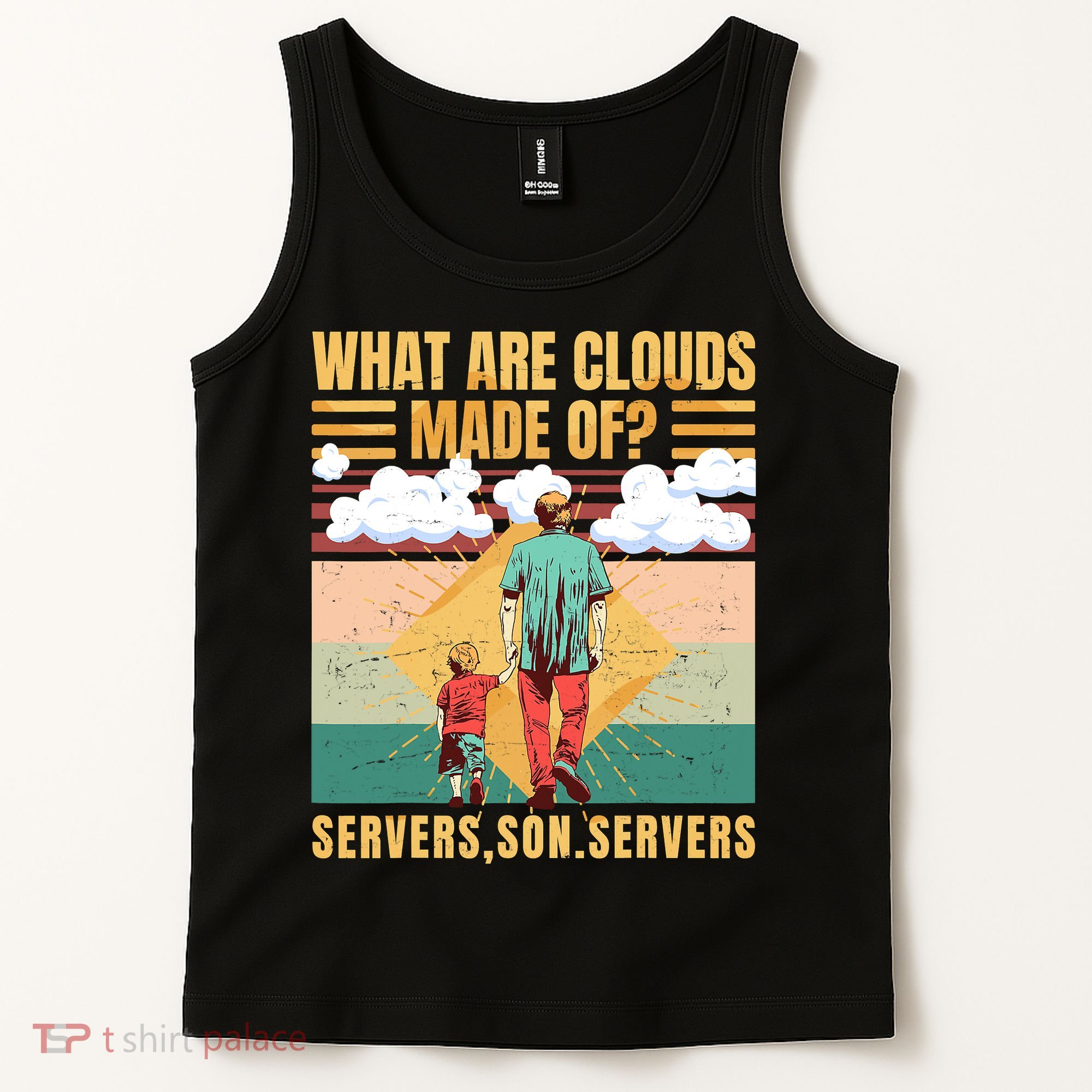 Funny Programmer Software Developer Computer Engineer Nerd Vintage Tank Top