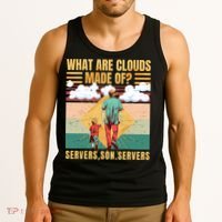 Funny Programmer Software Developer Computer Engineer Nerd Vintage Tank Top thumb 3