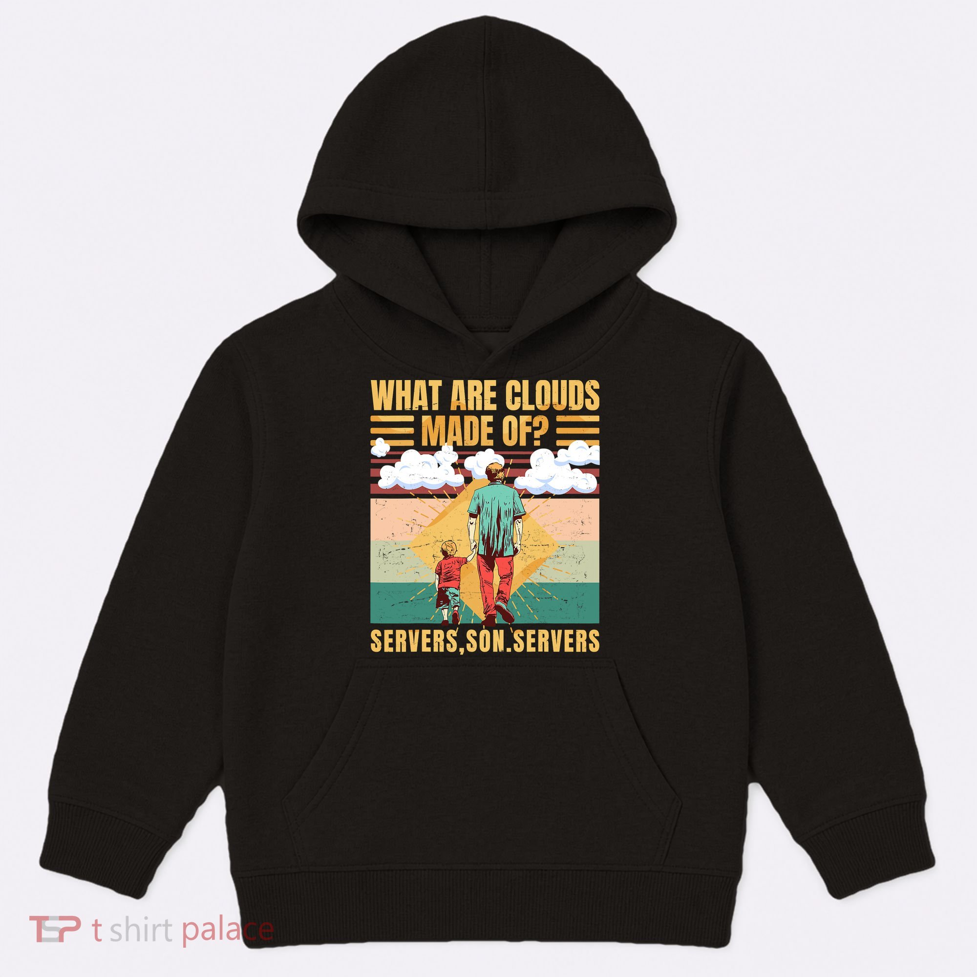 Funny Programmer Software Developer Computer Engineer Nerd Vintage Kids Hoodie