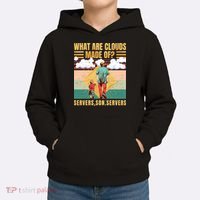 Funny Programmer Software Developer Computer Engineer Nerd Vintage Kids Hoodie thumb 2