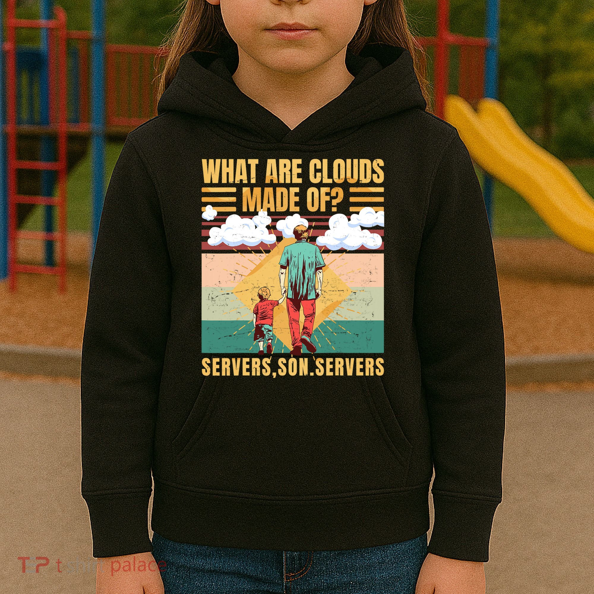 Funny Programmer Software Developer Computer Engineer Nerd Vintage Kids Hoodie
