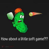 Fun Pickleball, Soft Game, Scared Pickle Backpack thumb 2