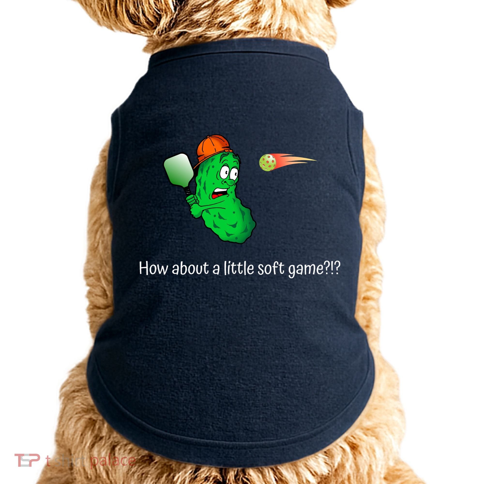 Fun Pickleball, Soft Game, Scared Pickle Doggie Tank