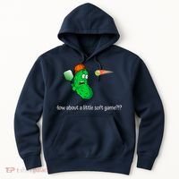 Fun Pickleball, Soft Game, Scared Pickle Hoodie thumb 0