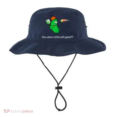 Fun Pickleball, Soft Game, Scared Pickle Bucket Hat