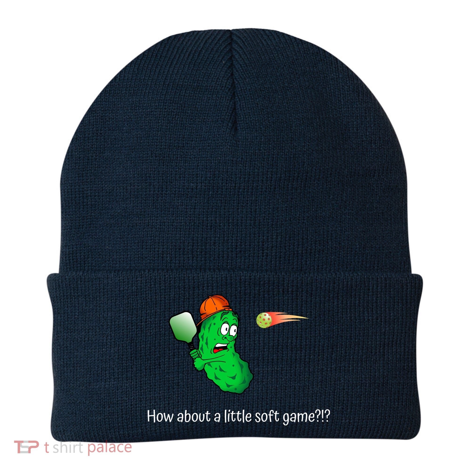 Fun Pickleball, Soft Game, Scared Pickle Beanie
