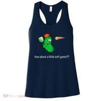 Fun Pickleball, Soft Game, Scared Pickle Women's Tank Top thumb 0