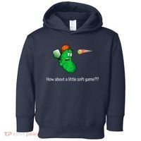 Fun Pickleball, Soft Game, Scared Pickle Toddler Hoodie thumb 0