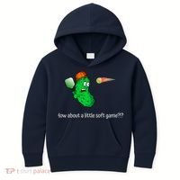 Fun Pickleball, Soft Game, Scared Pickle Kids Hoodie thumb 0