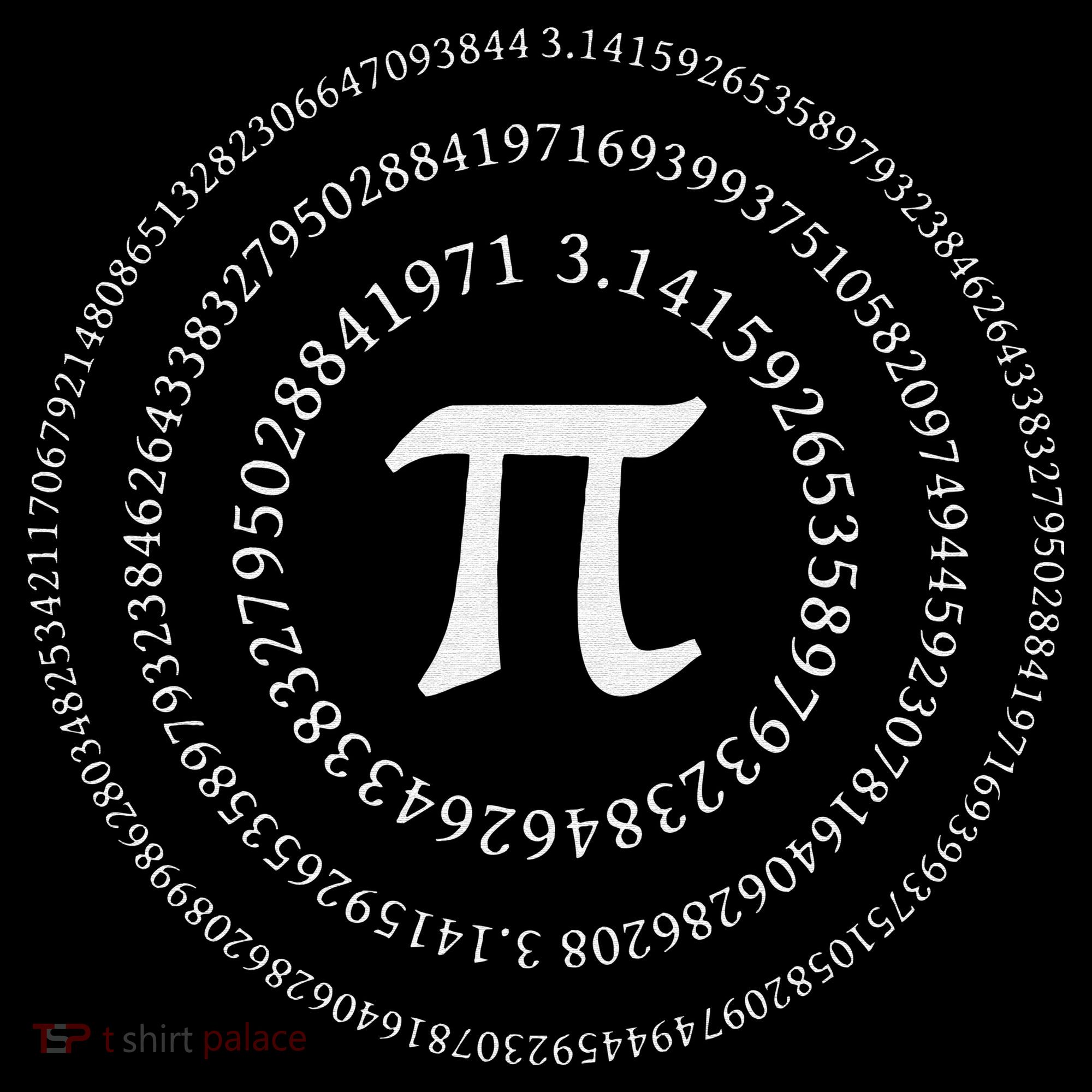 funny Pi Spiral Novelty Math Geek 3.14 Pi Day Long Sleeve Shirt