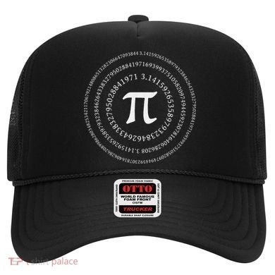 funny Pi Spiral Novelty Math Geek 3.14 Pi Day Hat